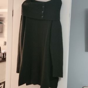 Dark green sweater dress Large